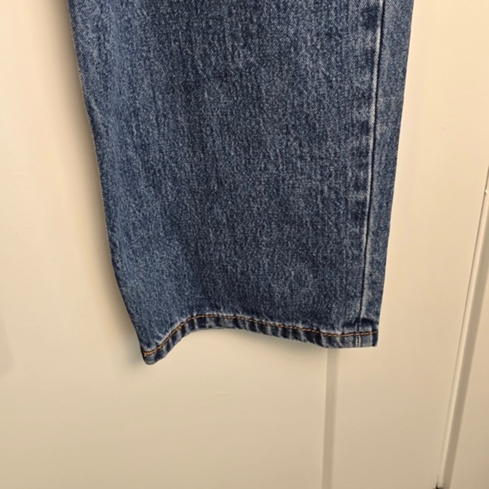 Levi Strauss 550 Jeans W38 L30 Blue Denim Relaxed Fit Basic Essential - Picture 7 of 16